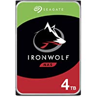Los mejores  - Seagate IronWolf- 4 TB- NAS- Disco duro interno- HDD- CMR 3-5&quot- SATA 6 Gb-s- 5900 r.p.m.- caché de 64 MB para…